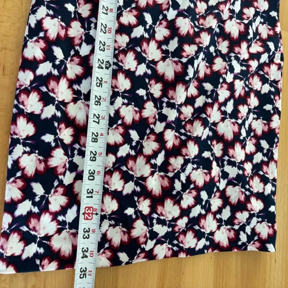 Banana Republic Floral Mini Dress - Navy and Pink - Picture 11 of 11